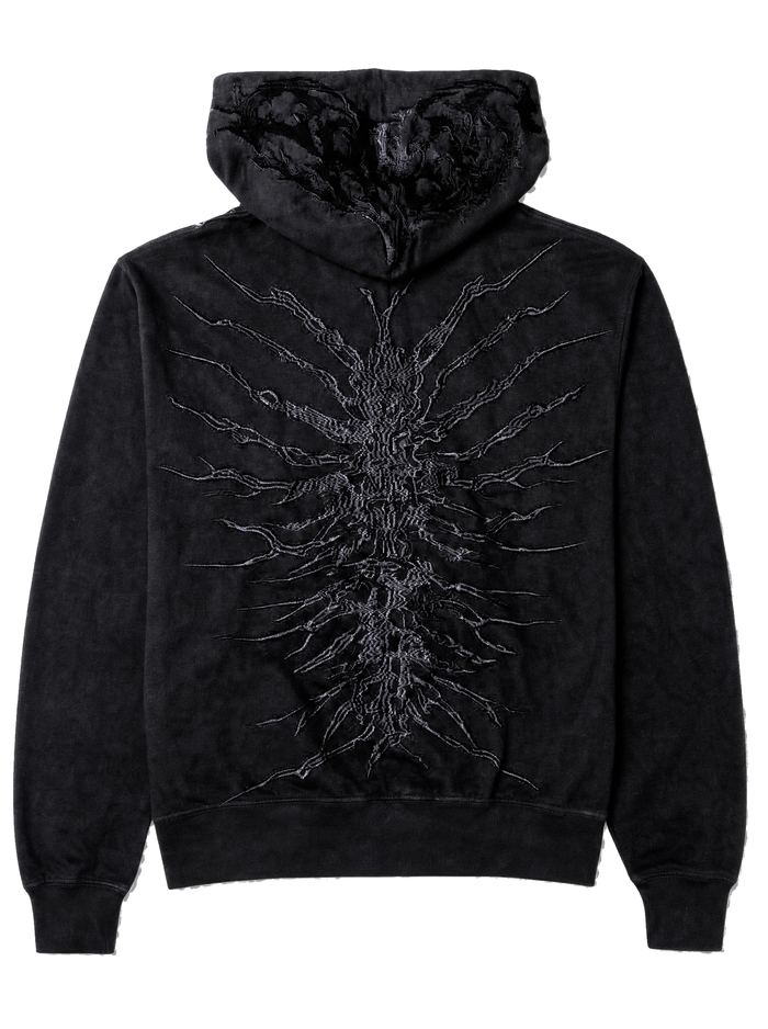 “Ghoul” Zip-Up (Black)