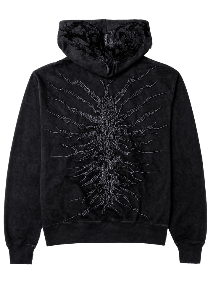 “Ghoul” Zip-Up (Black)