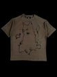 “Cat” T-Shirt (Coffee)