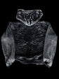 “Ghoul” Zip-Up (Washed Black)