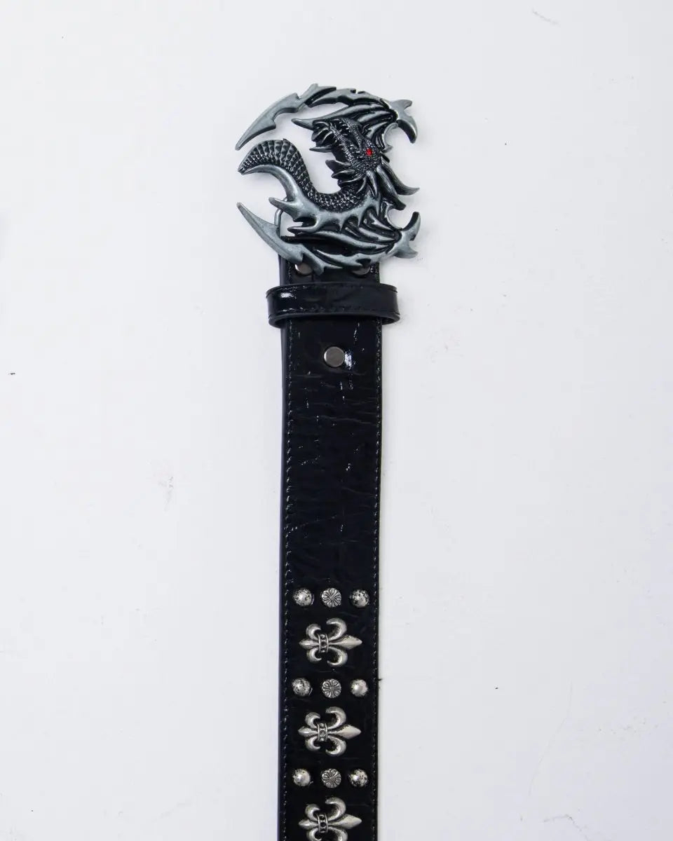 "Dragon" Belt (Satin Black) - pholoh