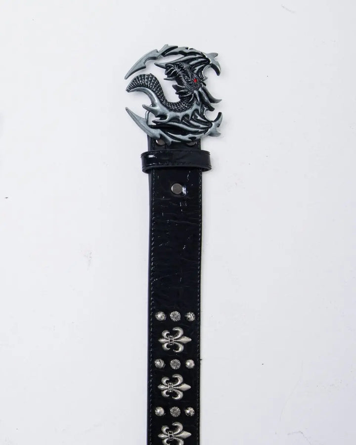 "Dragon" Belt (Satin Black) - pholoh