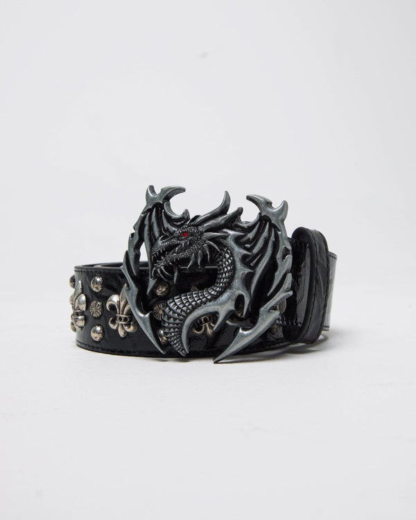 "Dragon" Belt (Satin Black) - Second Image