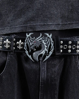 "Dragon" Belt (Satin Black)