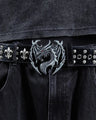 "Dragon" Belt (Satin Black) pholoh