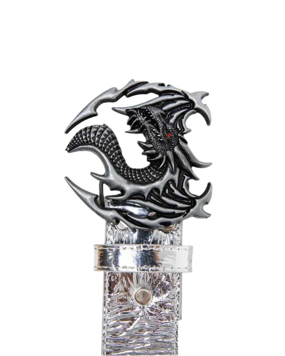 "Dragon" Belt (Silver) pholoh
