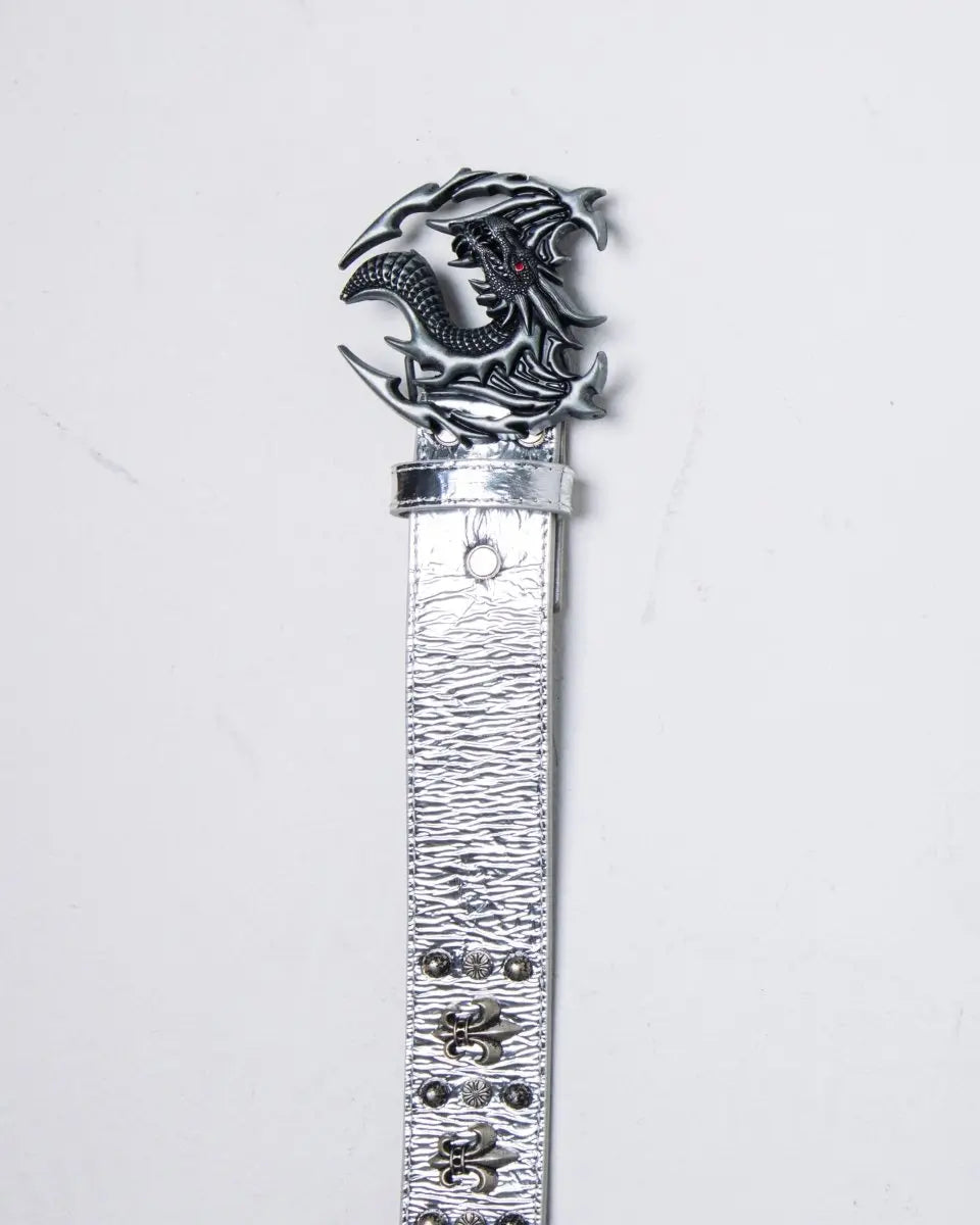 "Dragon" Belt (Silver) - pholoh