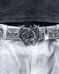 "Dragon" Belt (Silver)