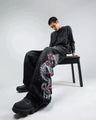 "Dragon" Jeans (Black) - pholoh