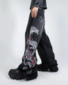 "Dragon" Jeans (Black) - pholoh