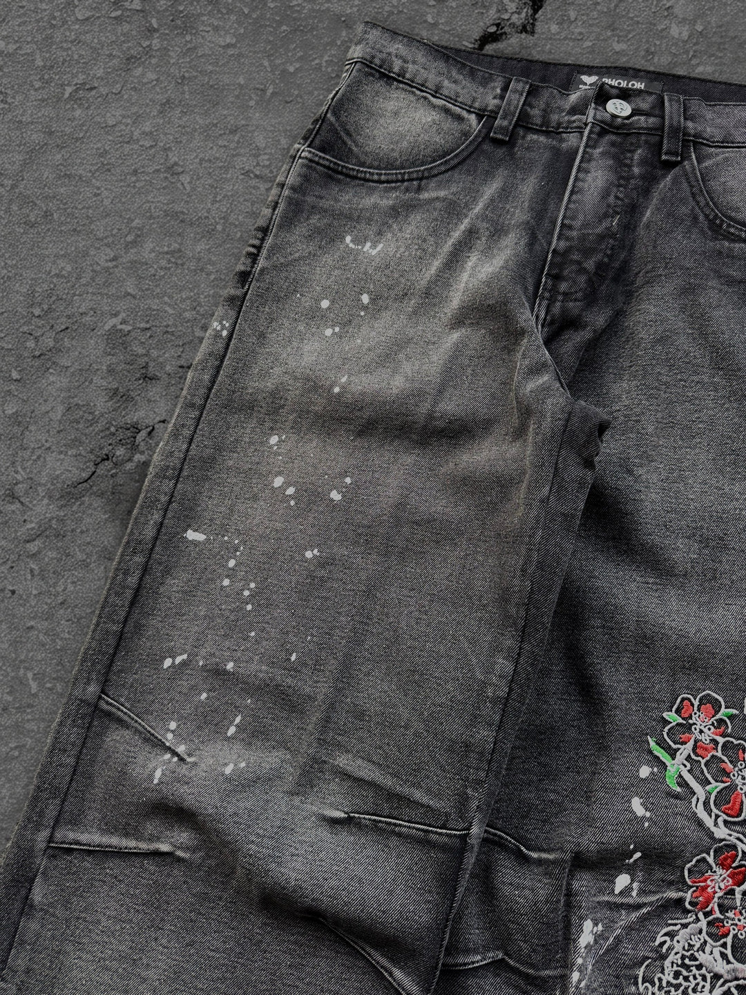 dragon jeans washed black