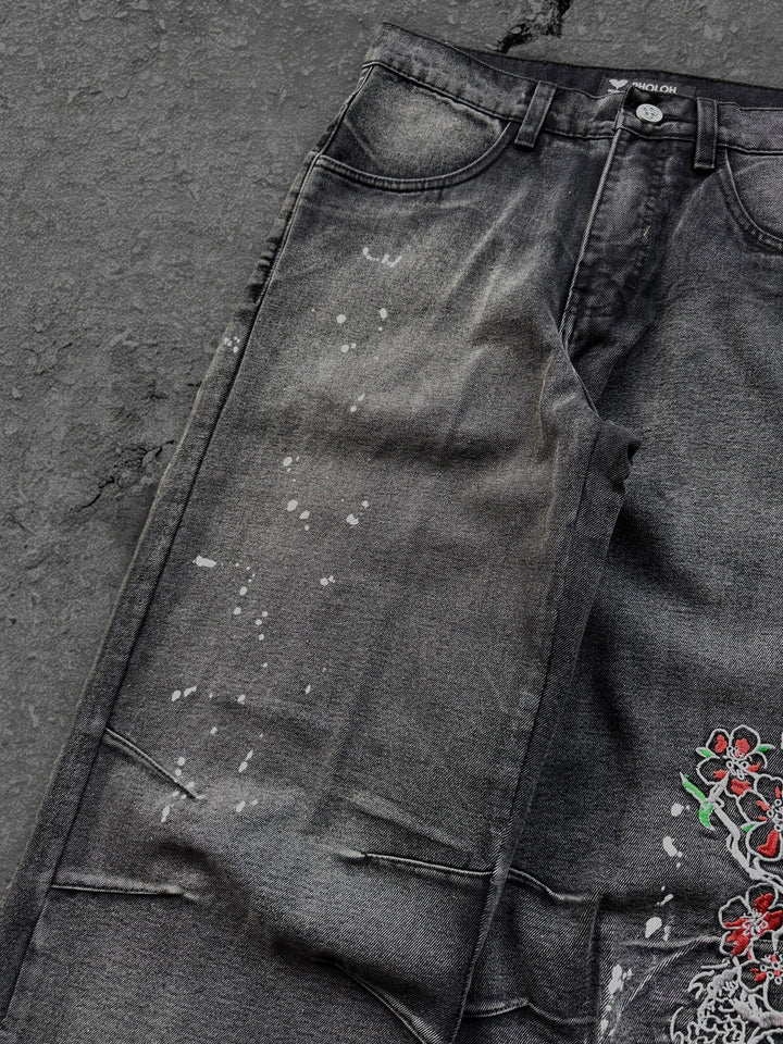 dragon jeans washed black
