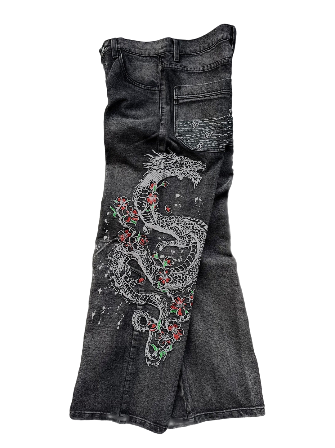 “Dragon” Jeans (Washed Black)