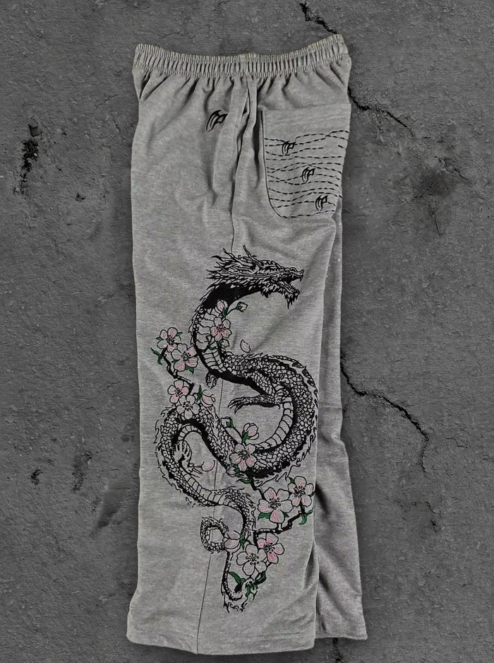 "Dragon" Sweats (Grey)