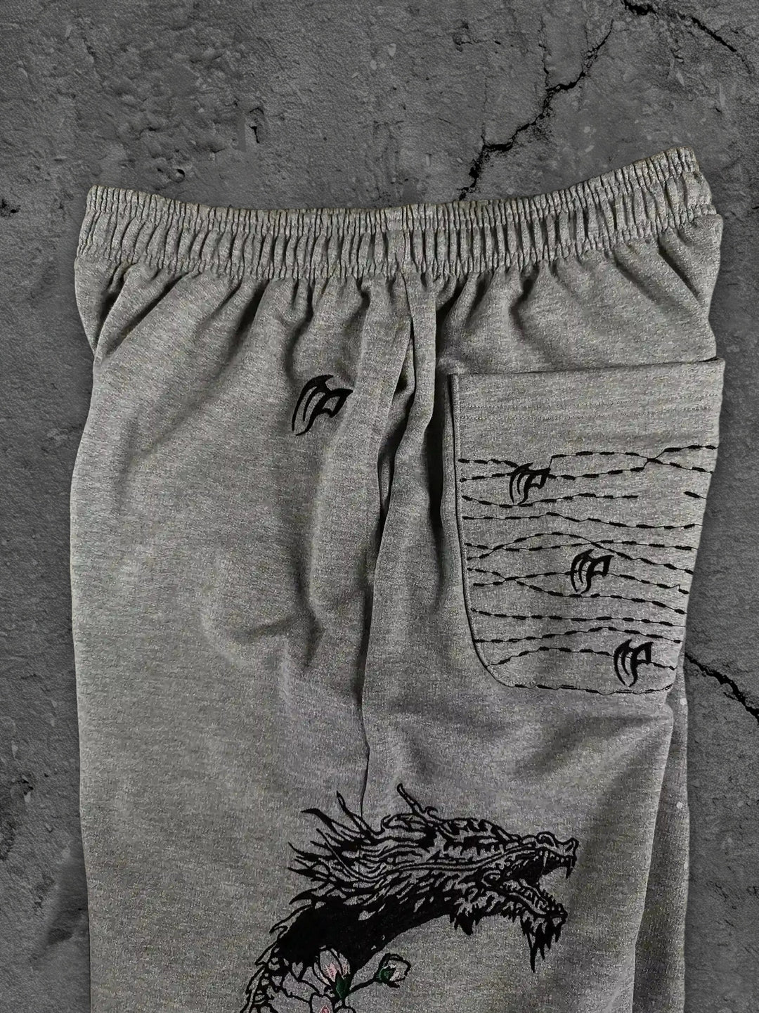 dragon sweats grey