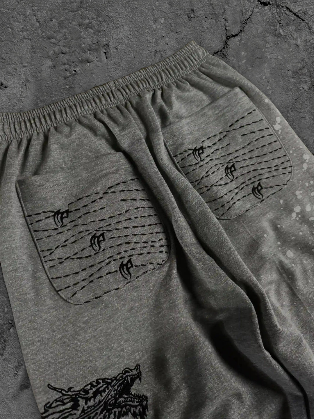 dragon sweats grey
