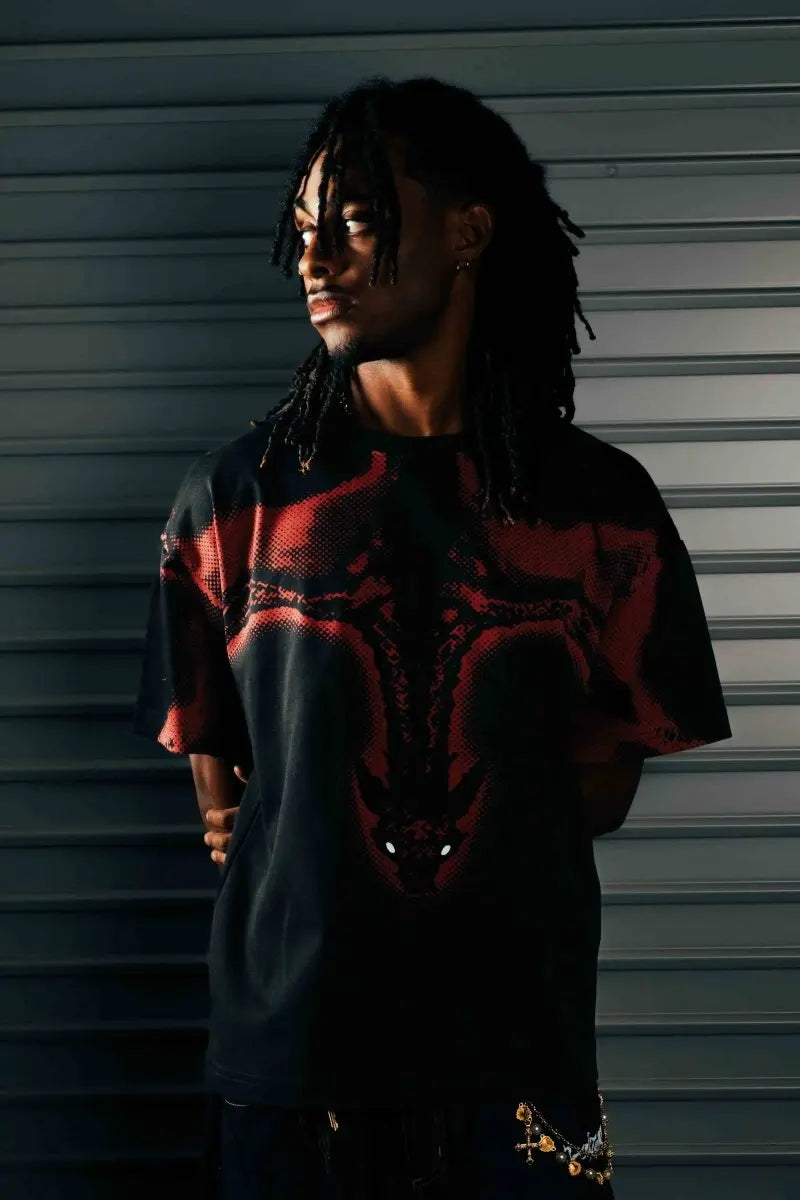 Dragon” T-Shirt (Black) - pholoh
