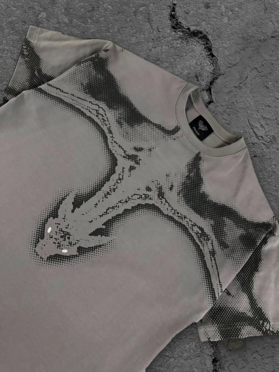 dragon t shirt grey