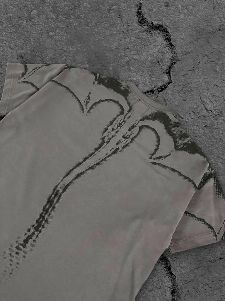 dragon t shirt grey