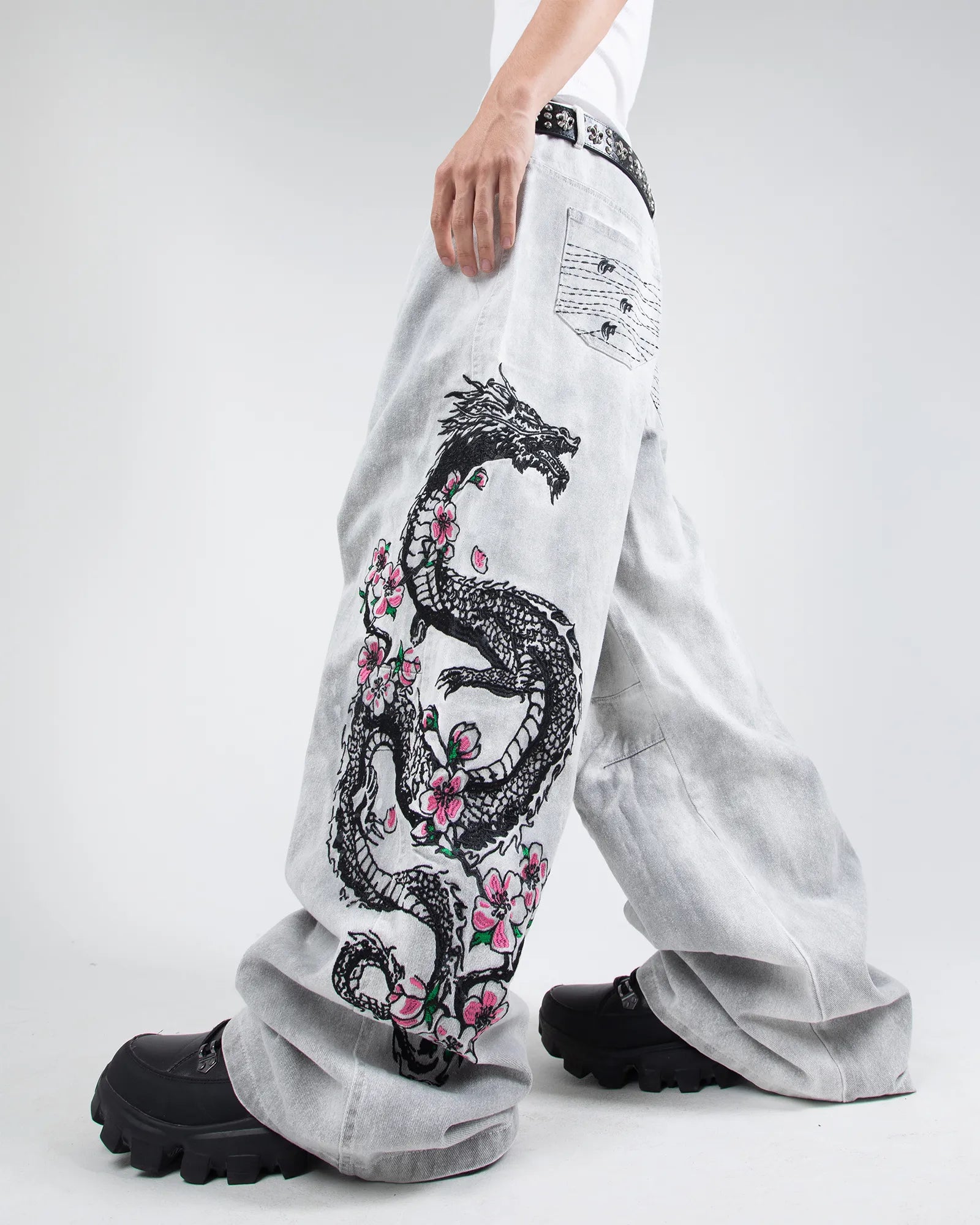 Dragon Ball Jeans (White)