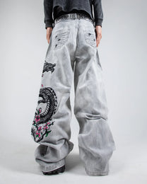 Dragon Ball Jeans (White)