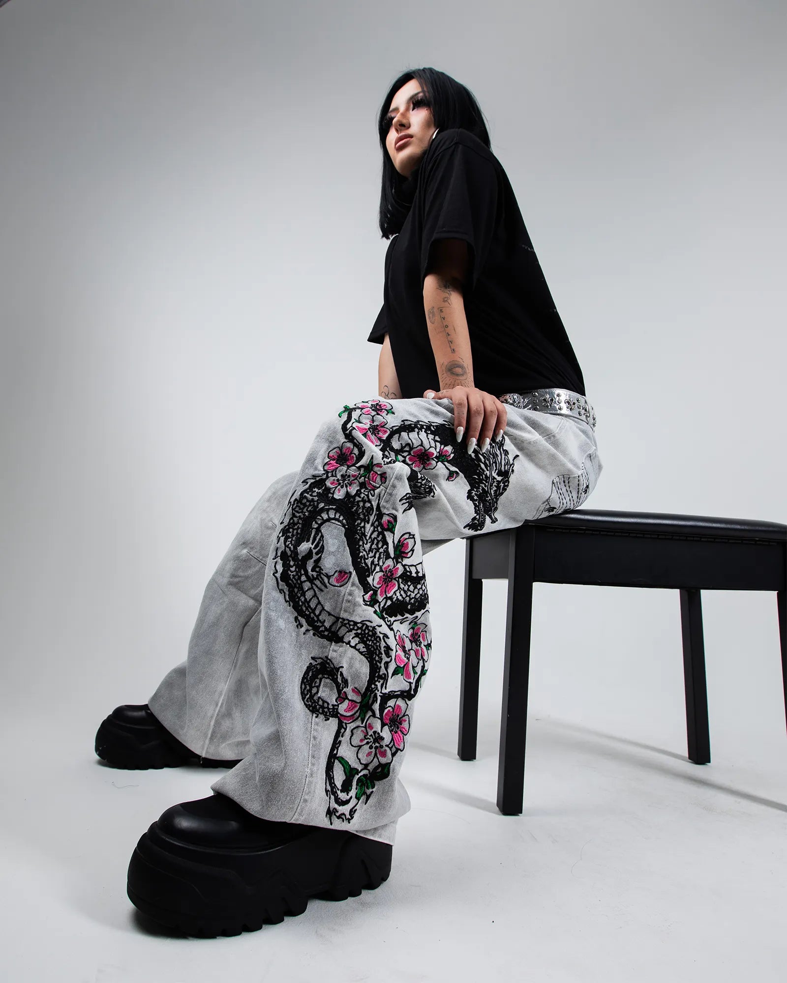 Dragon Ball Jeans (White)