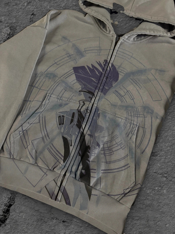 evangelion zip up