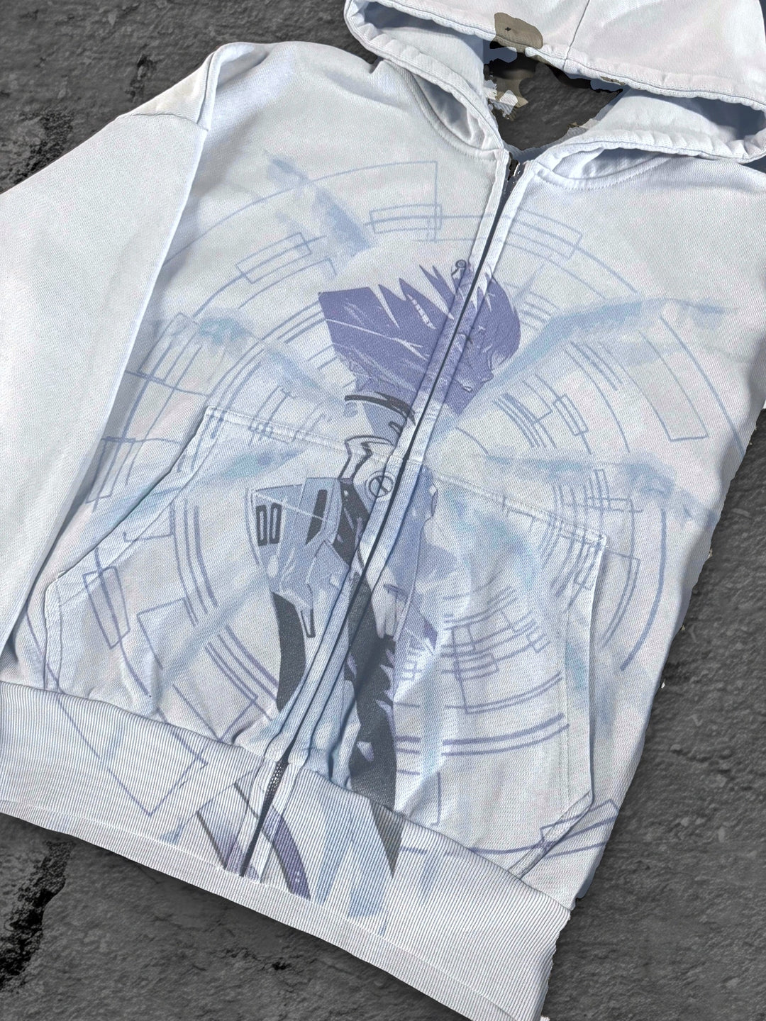 evangelion zip up