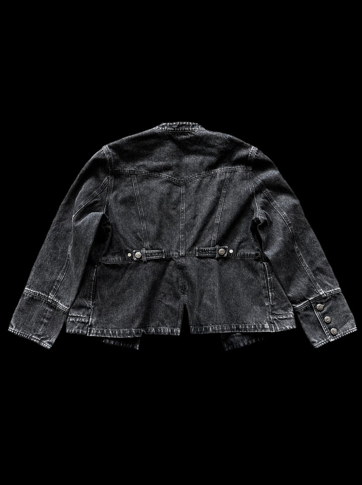 “Ichigo” Jacket (Black) — on black
