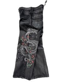 “Dragon” Jeans (Washed Black)