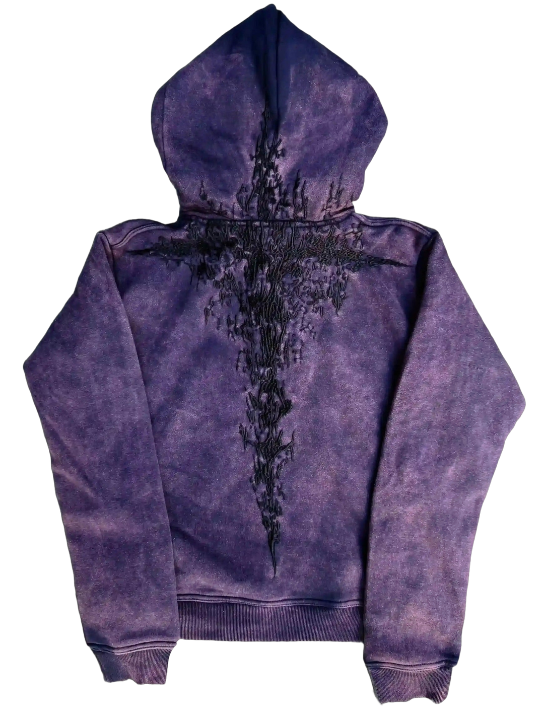 half-a-million-embroidered-hoodie-dark-purple cutout
