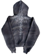 "Half a Million" Embroidered Hoodie (Grey)