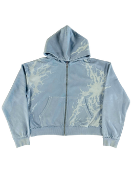 “Venom” Zip-Up (Baby Blue)