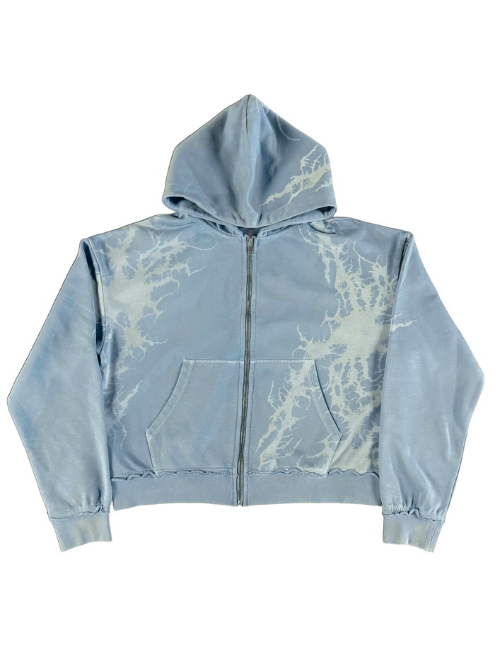 “Venom” Zip-Up (Baby Blue)
