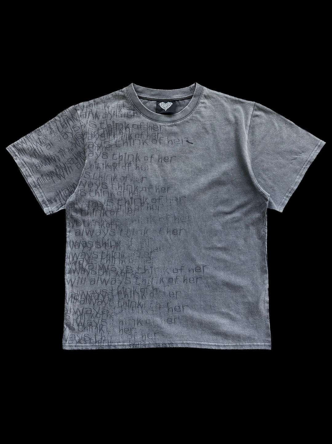 “Obsession” T-Shirt — on black