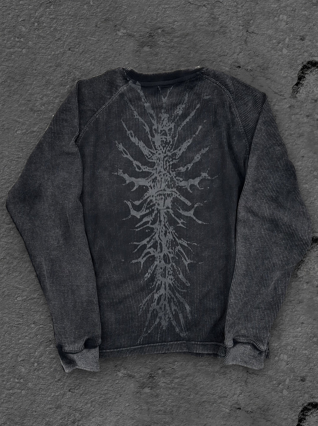 ghoul long sleeve grey