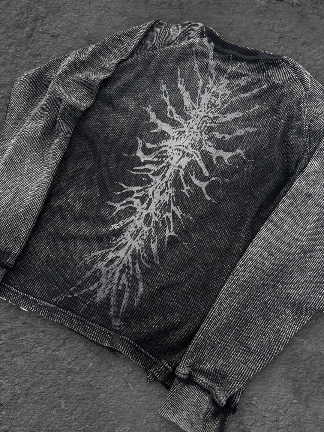 ghoul long sleeve grey