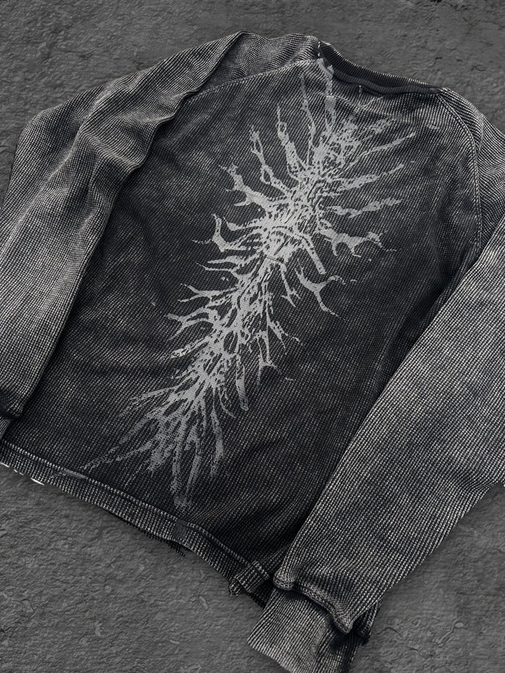 ghoul long sleeve grey