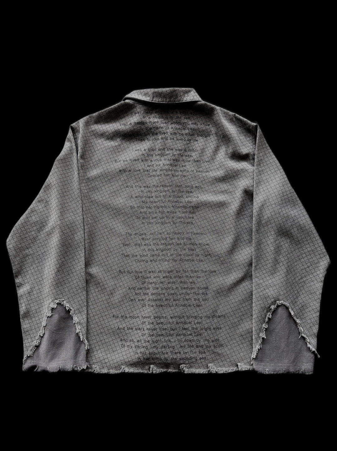 "Ganado" Flannel Shirt on black