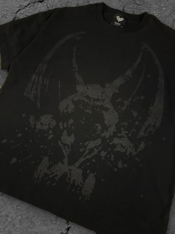 gargoyle t shirt black