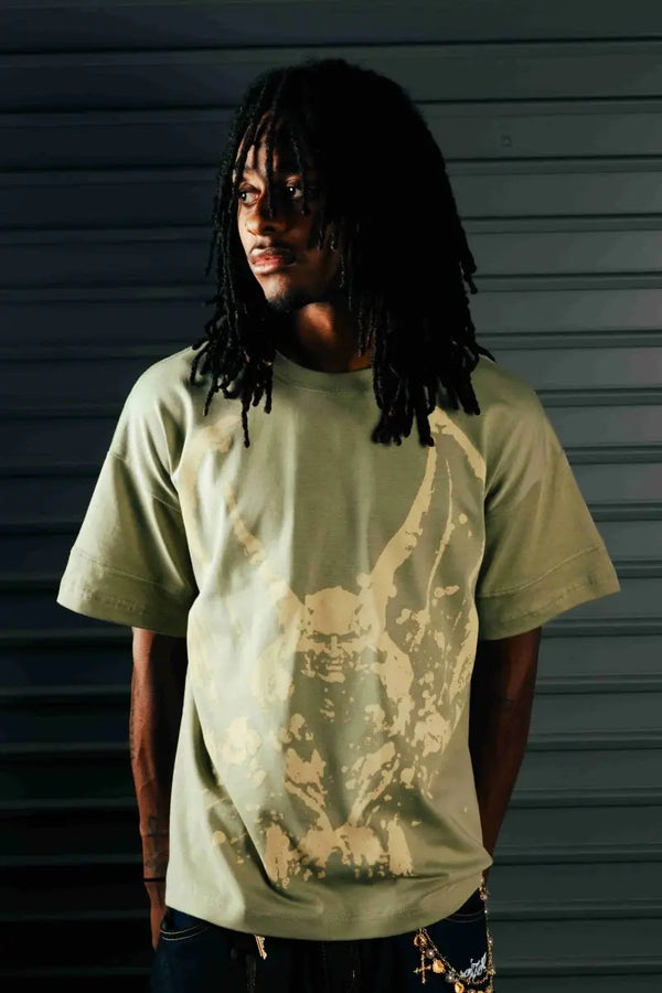 “Gargoyle” T-Shirt (Mint) - Second Image