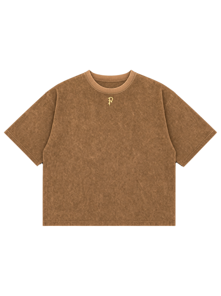 Ghoul T-Shirt Dark Beige front