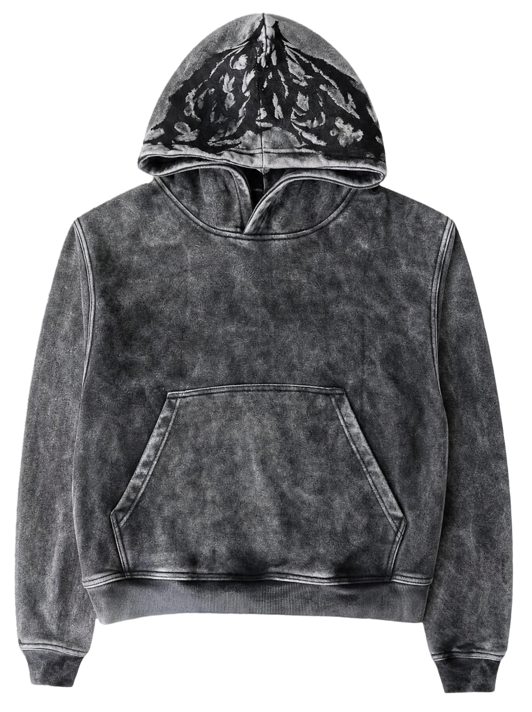 “Ghoul” Hoodie (Washed Black)