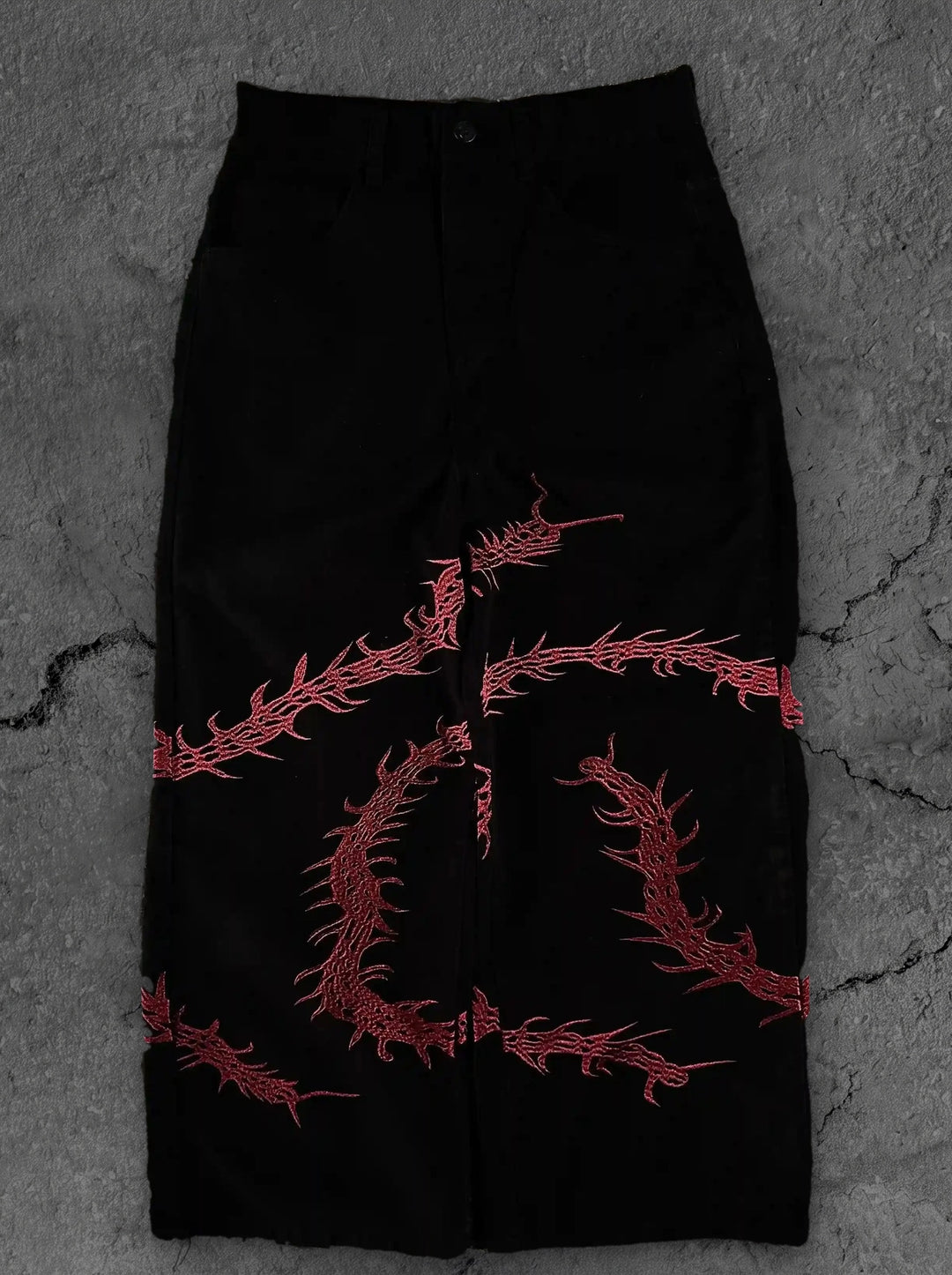 ghoul jeans black
