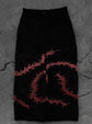 “Ghoul” Jeans (Wine)