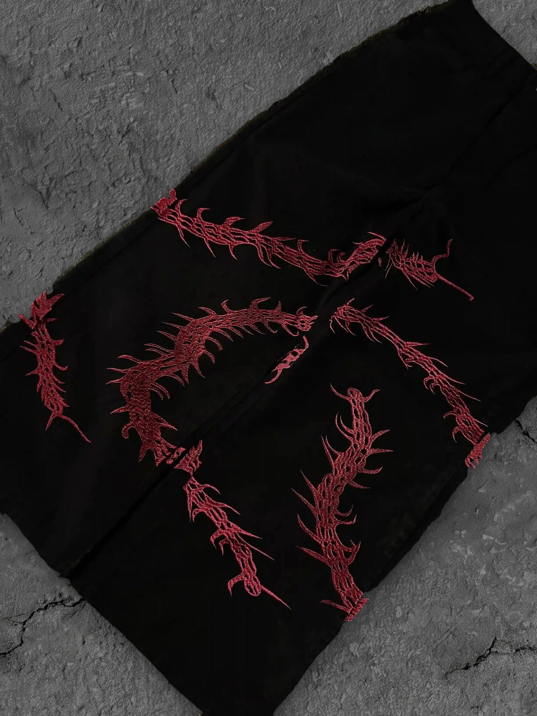 ghoul jeans black