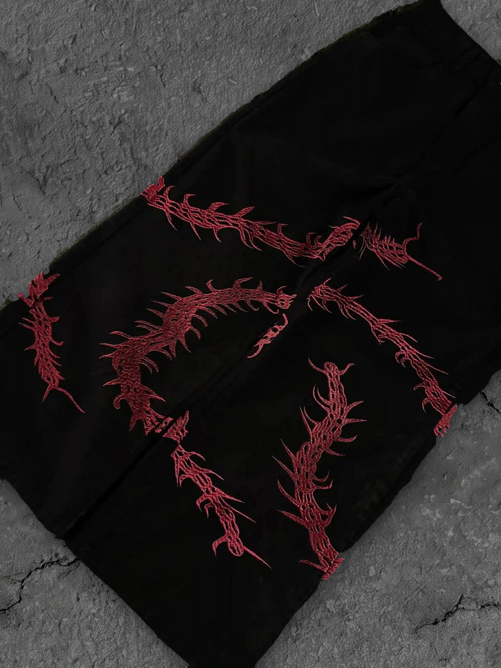ghoul jeans black