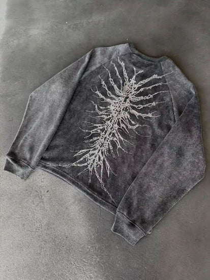 GHOUL JEANS+SWEATSHIRT - pholoh
