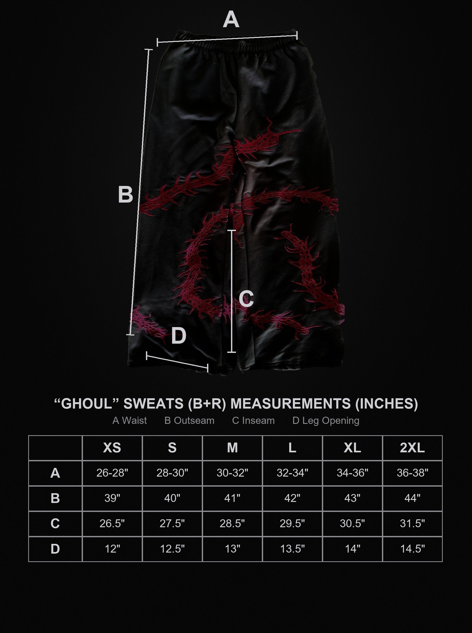 ghoul-sweats-b-r size chart