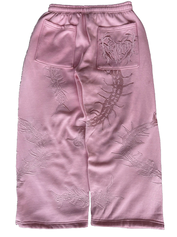 “Ghoul” Sweats (Light Pink) - Second Image